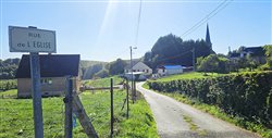 Entrée de la commune par la rue de l